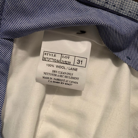 Ballin Super 110’s Wool “Comfort EZE” Trousers EUC - Picture 7 of 7